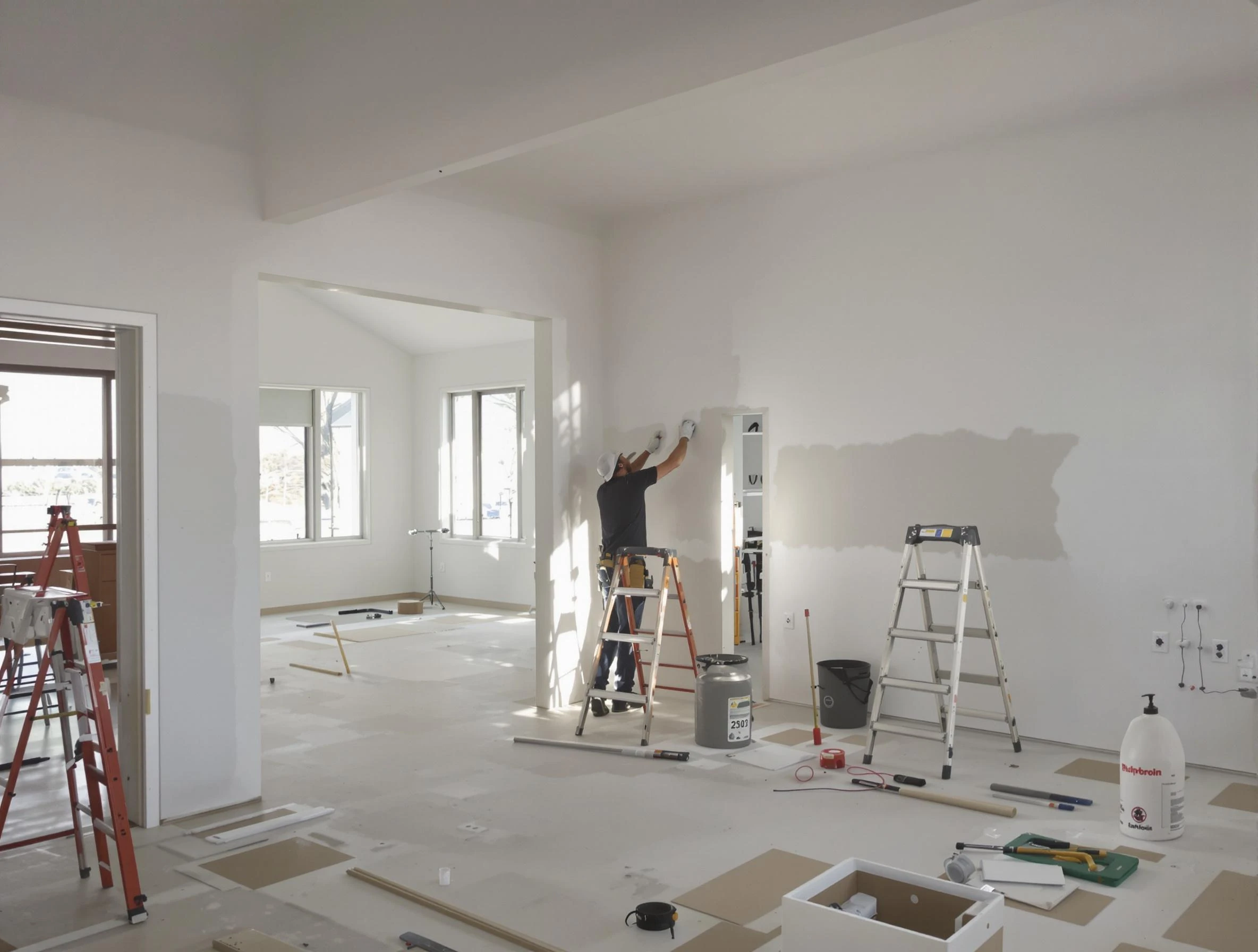 Detailed drywall installation with Coolidge House Painters in Coolidge