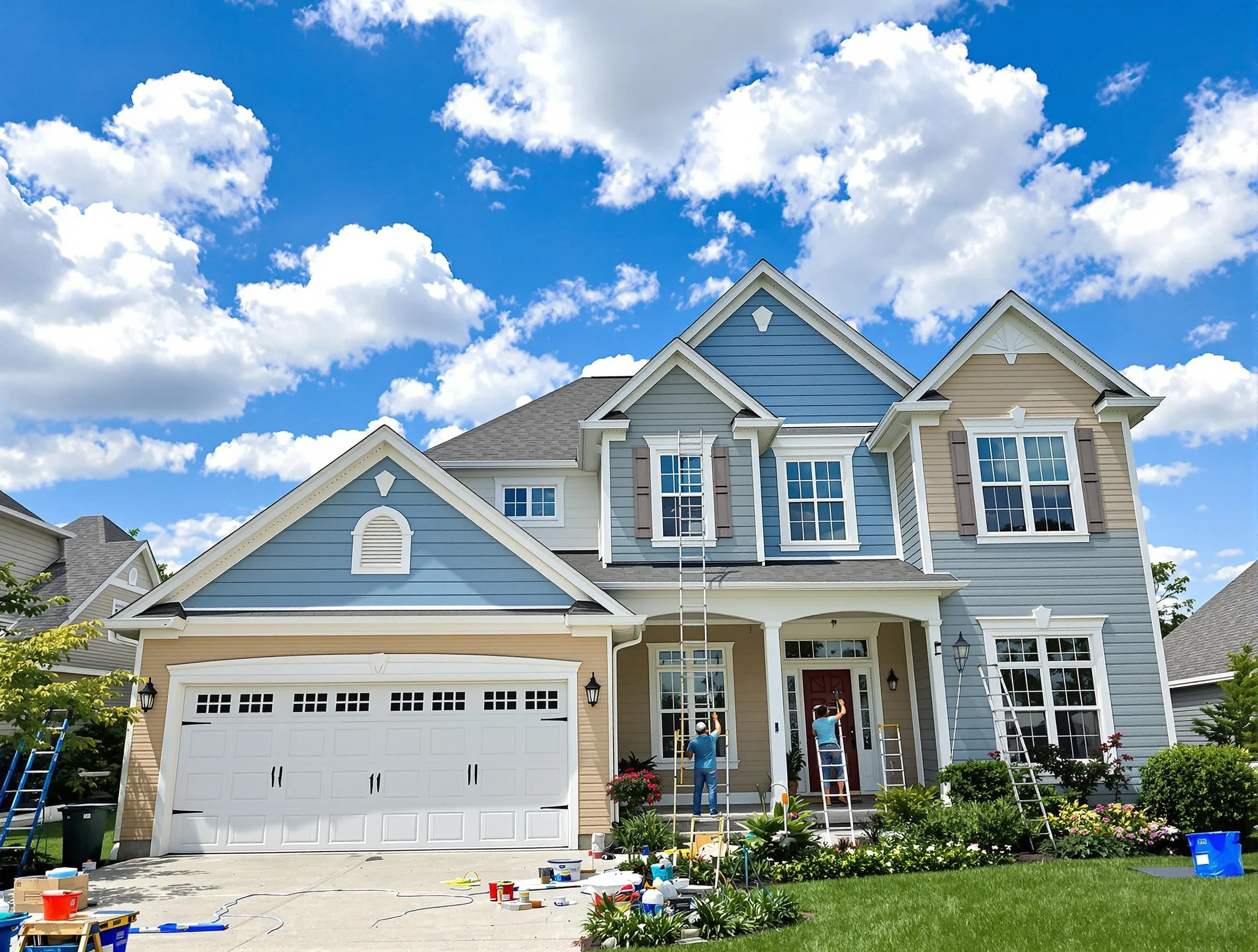 Professional house painting by Coolidge House Painters experts in Coolidge, AZ